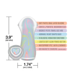 Winx Zoom Shroom Silicone Vibrator