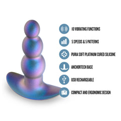Anal Adventures Matrix Expedition Plug Lunar – Textured Anal Plug for Enhanced Stimulation