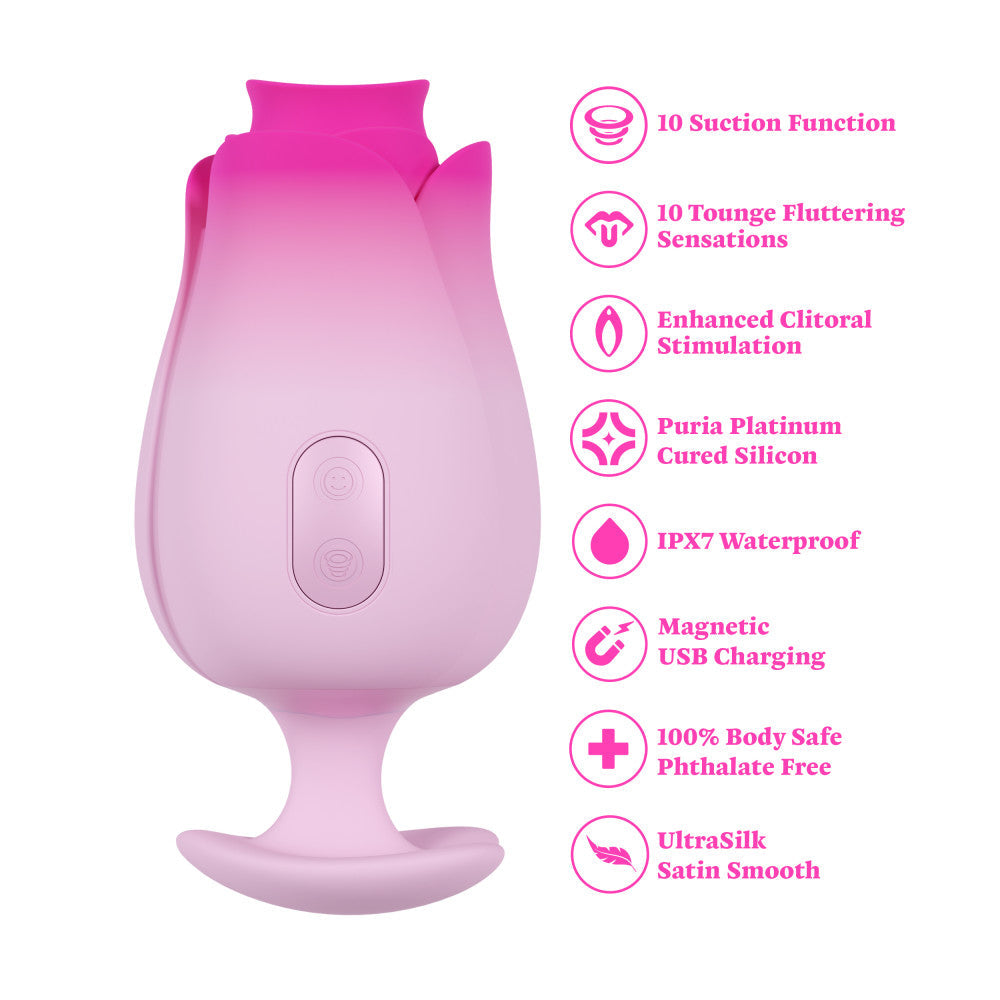 Aria Tulip Trance – Rechargeable Vibrator with Flexible Petal Design