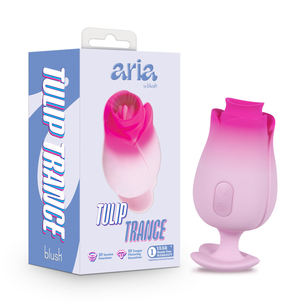 Aria Tulip Trance – Rechargeable Vibrator with Flexible Petal Design