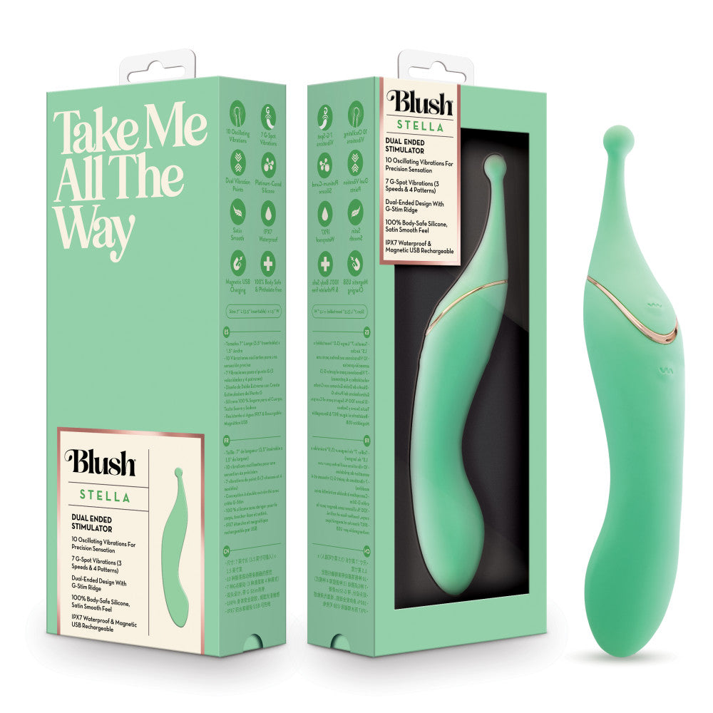 Blush Collection Stella – Elegant Rechargeable Vibrator for Versatile Pleasure