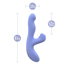 Blush Simone Tapping Rabbit – Dual G-Spot & Clitoral Vibrator with Warming