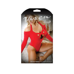 Havana Nights Long Sleeve Bodysuit – One Size – Boxed