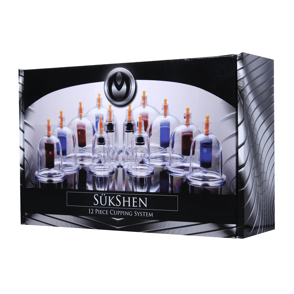 Master Series Sukshen 12 Piece Cupping System