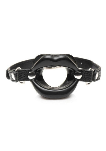 Juicy Lips Silicone Open Mouth Gag - Red - Bold & Restrictive Sensory Play