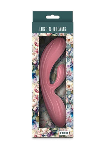 Lust-N-Dreams Samba Rechargeable Silicone Rabbit Vibrator - Dual Stimulation & Intense Pleasure