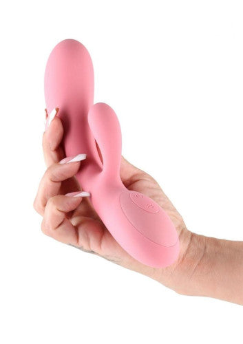 Lust-N-Dreams Samba Rechargeable Silicone Rabbit Vibrator - Dual Stimulation & Intense Pleasure