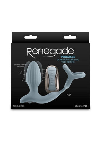 Renegade Pinnacle Rechargeable Silicone Prostate Stimulator - Ultimate Targeted Stimulation & Intense Pleasure