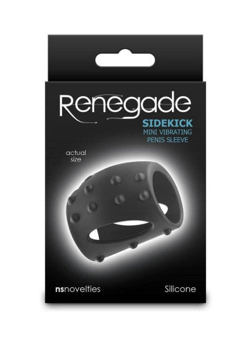 Renegade Sidekick Rechargeable Silicone Penis Sleeve - Comfortable Enhancement & Powerful Stimulation