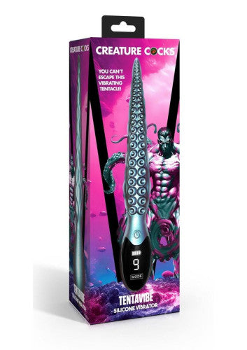 Creature Cocks Tentavibe Rechargeable Silicone Vibrator - Powerful & Fantastical Stimulation