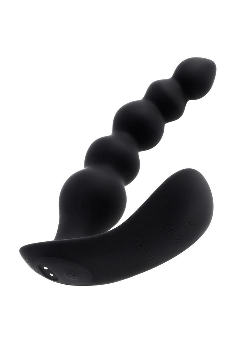 Bead Me Up Rechargeable Silicone Vibrating Anal Beads with Remote Control