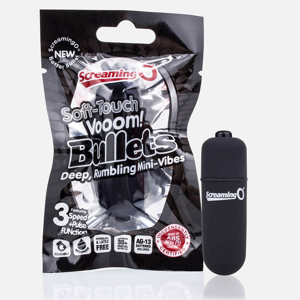 Soft Touch Vooom Bullet Black 1 Ct