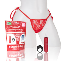 Screaming O 4T Panty Vibe My Secret Red 1 Count
