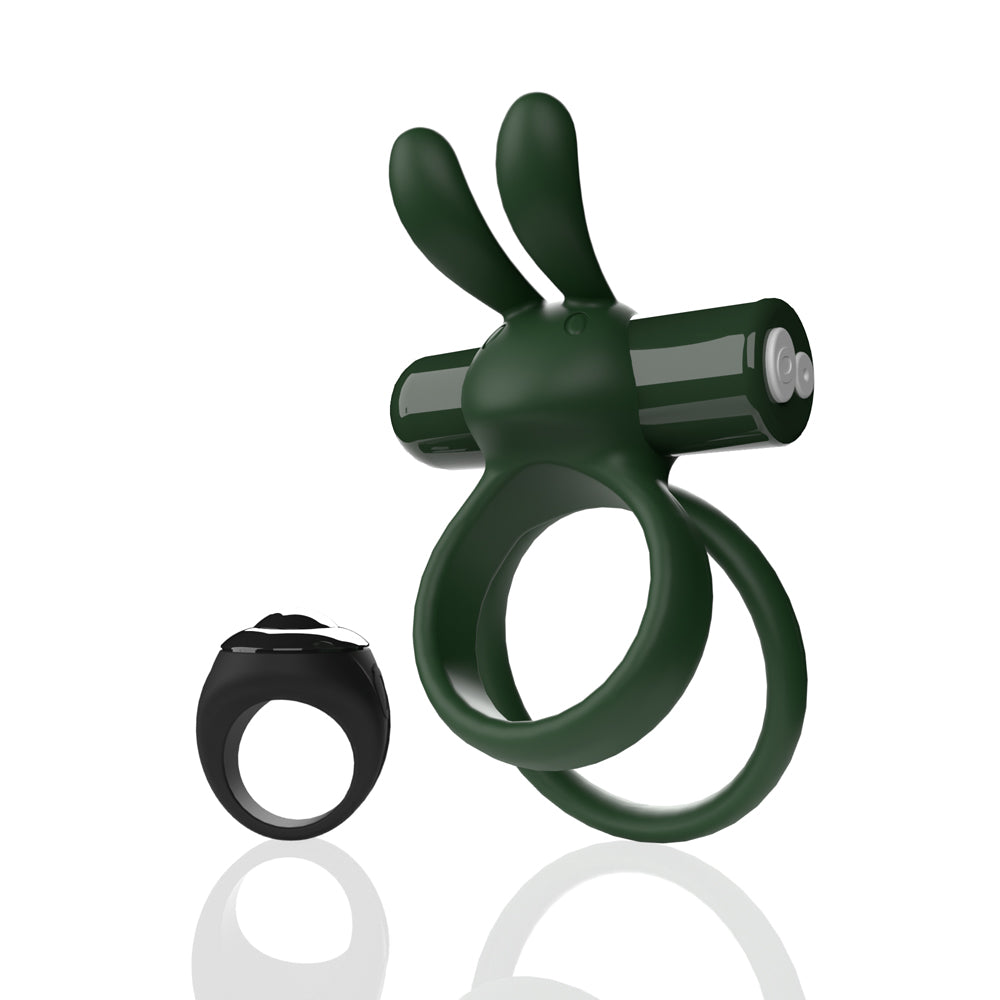 Screaming O Ohare XL Remote Control Vibrating Ring – Green