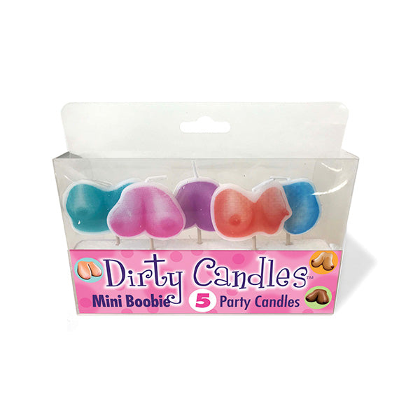 Dirty Boob Candles - Breast-Shaped Scented Candles | Novelty Gag Gift for Adults