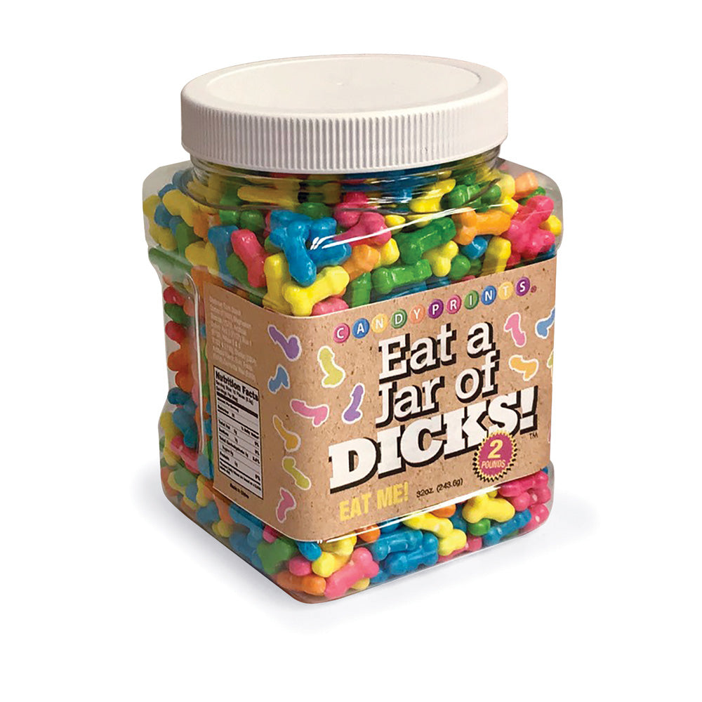 Eat A Jar Of Dicks - 2 lb Jar - Novelty Gag Gift