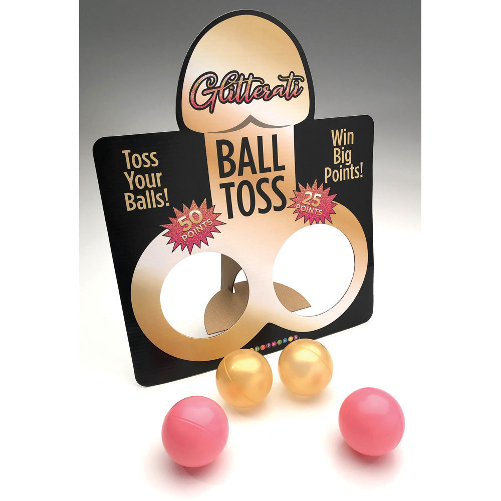 Glitterati Ball Toss Game - Glittery Party Toss for Kids & Adults