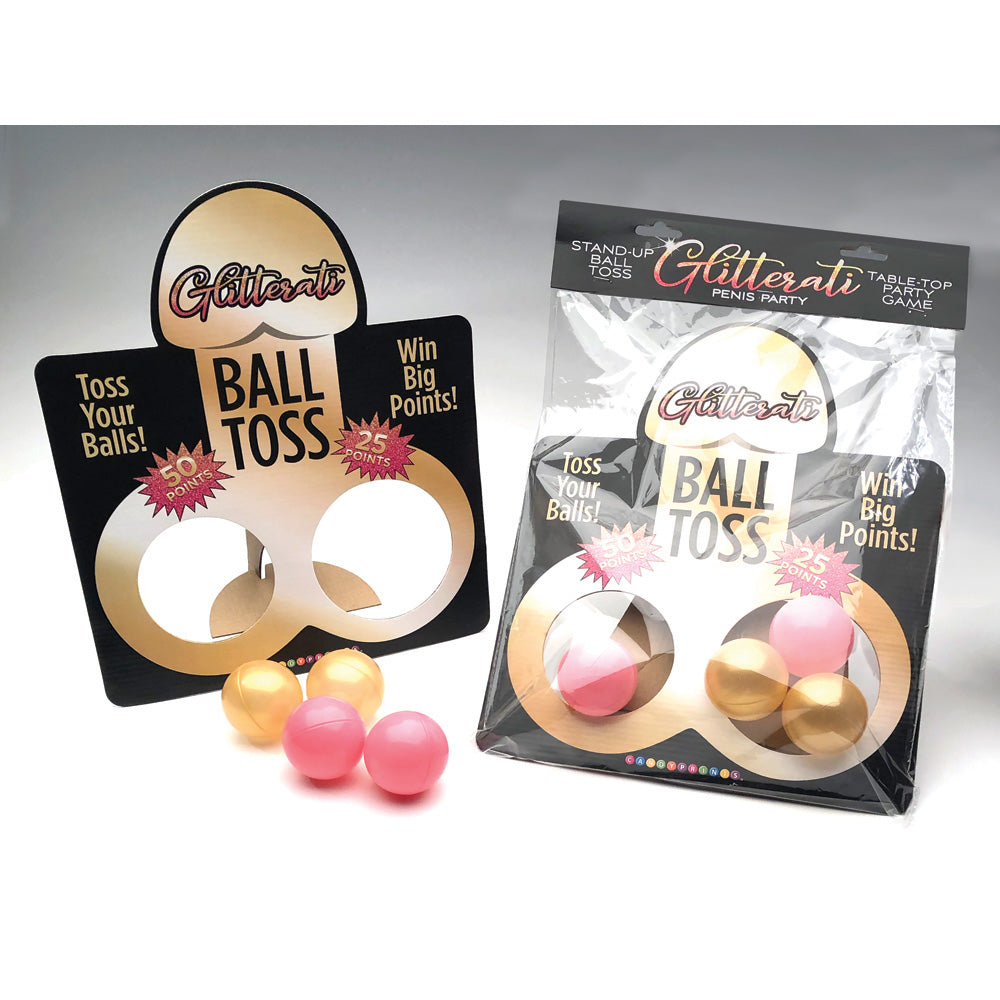 Glitterati Ball Toss Game - Glittery Party Toss for Kids & Adults