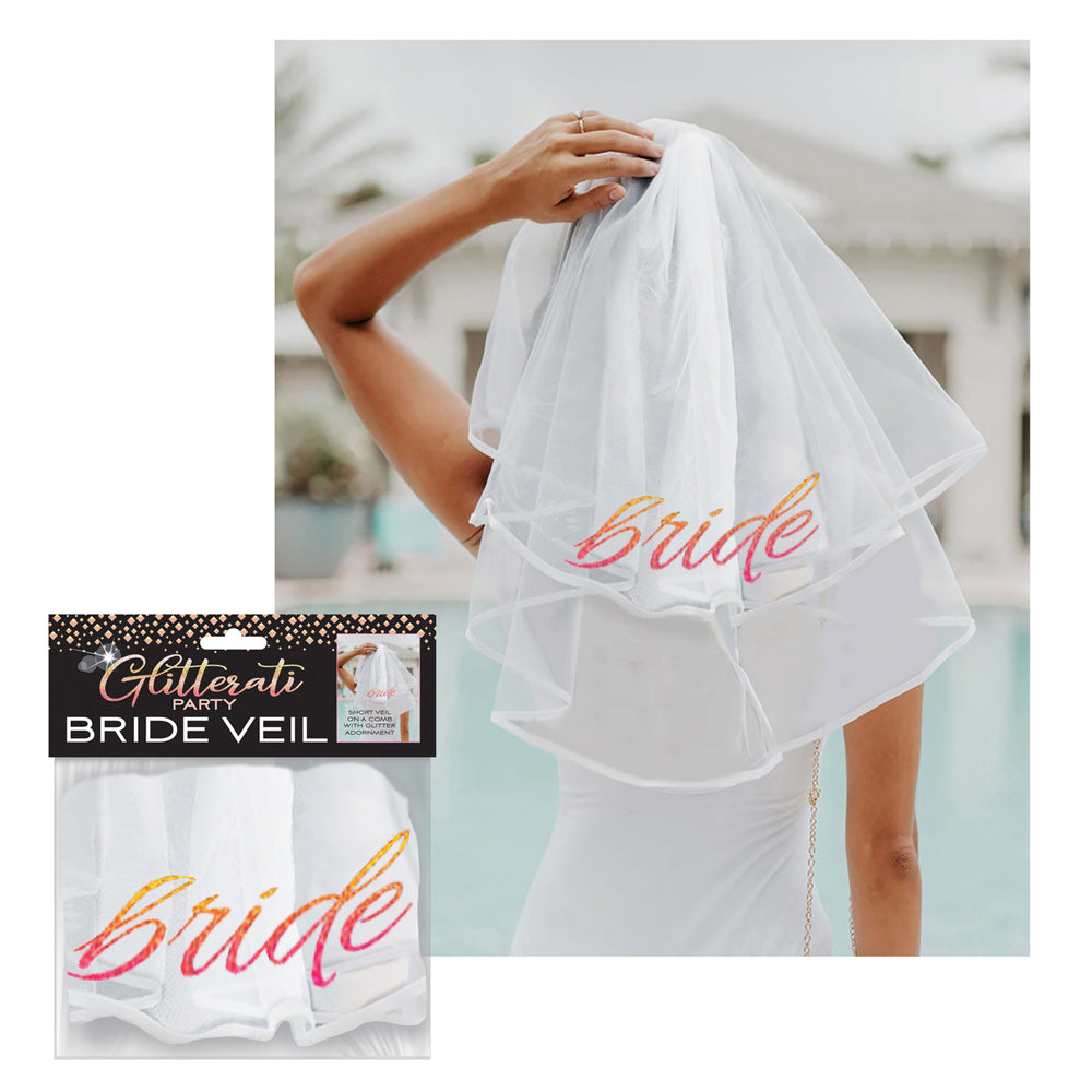 Glitterati Bridal Veil - Sparkling Wedding Veil for Brides