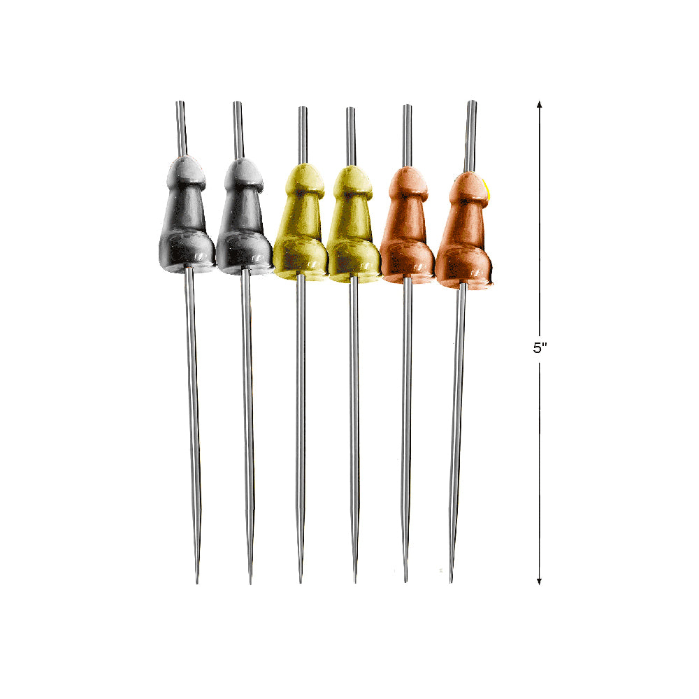Glitterati Hors d'Oeuvre Picks - 6-Piece Set