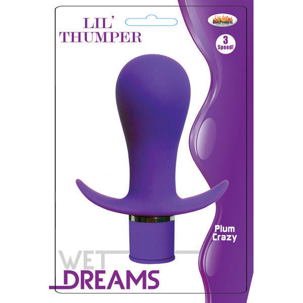 Wet Dreams Lil Thumper Vibe Purple Mini Vibrator