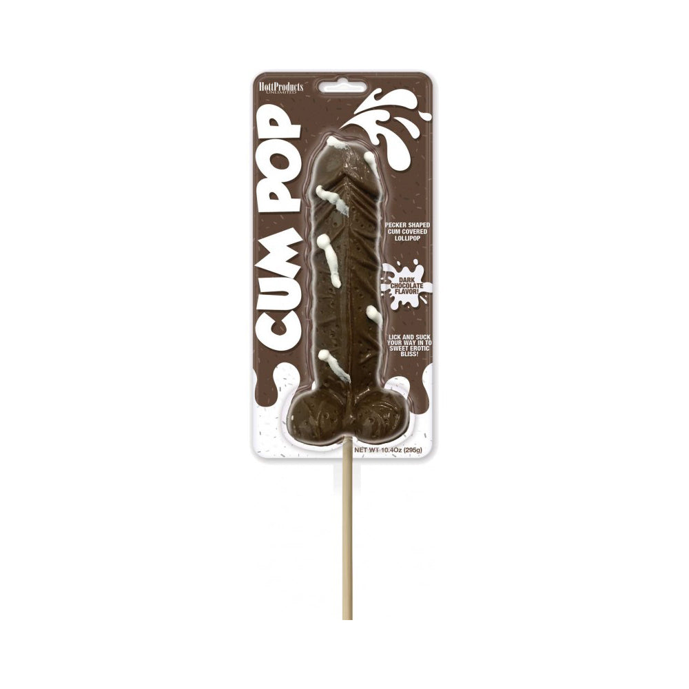 Dark Chocolate Flavor Pops, 1-Count Clamshell Candy
