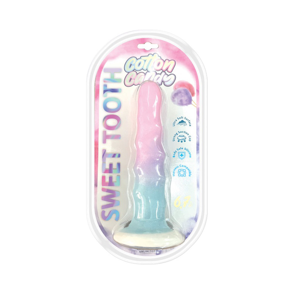 Cotton Candy Sweet Tooth 6.7'' Dildo