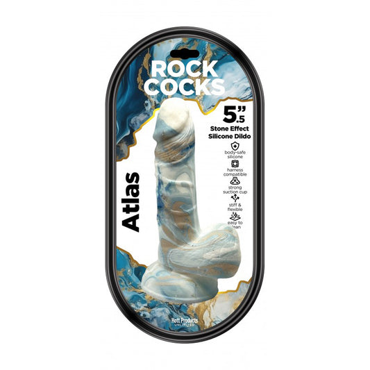 Rock Cocks Atlas Marble Dildo 5.5"