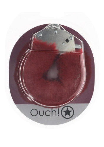 Ouch! Heavy-Duty Fluffy Handcuffs - Soft, Secure & Sensational Restraint