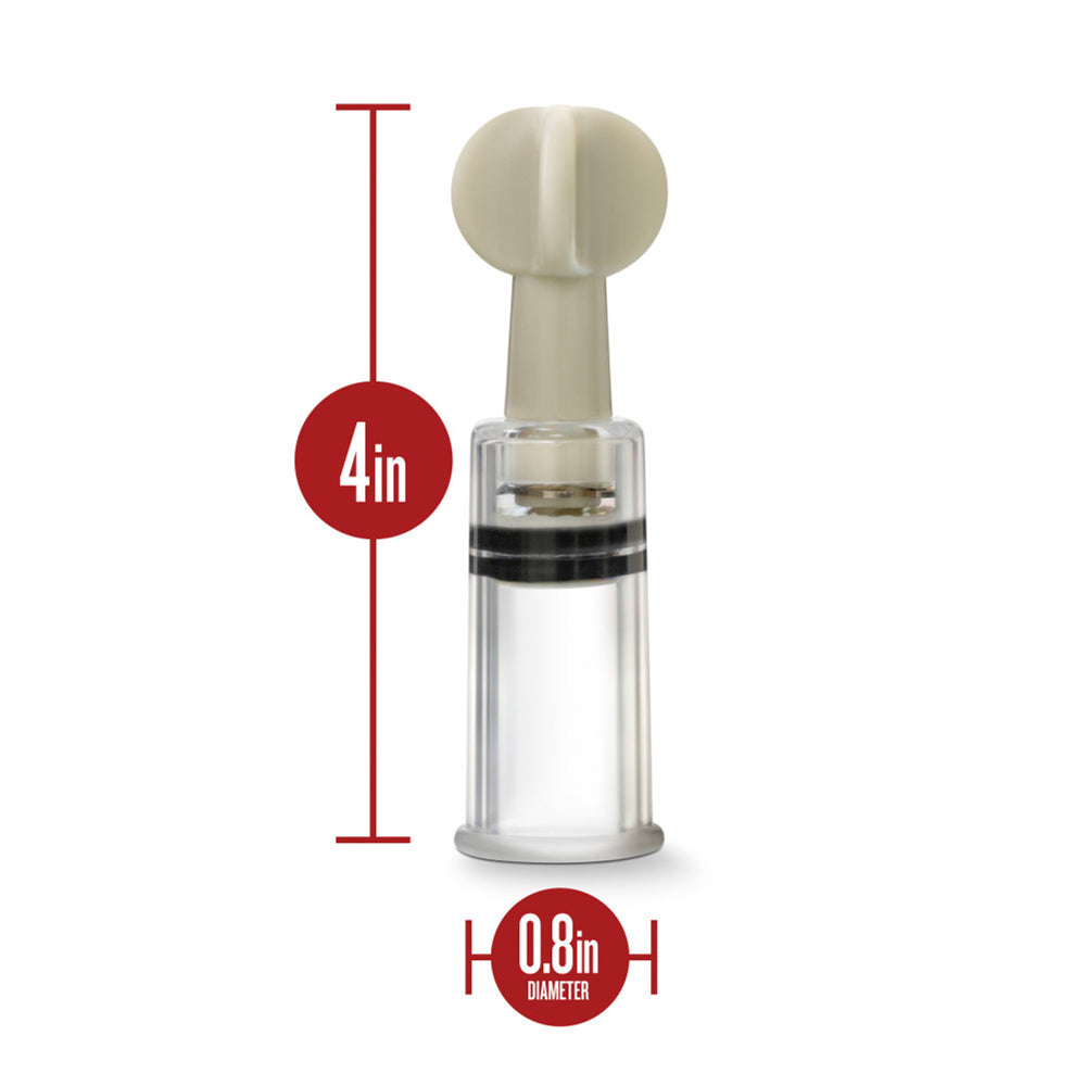 Temptasia Clit and Nipple Twist Suckers – Clear – Set of 3