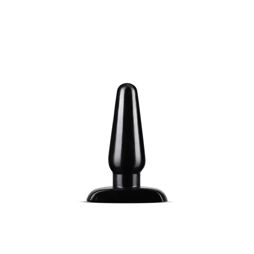 Anal Adventures Basic Medium Black Anal Plug