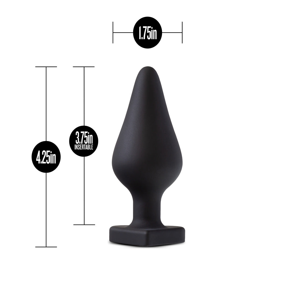 Temptasia Black Butt Plug – Anal Sex Toy