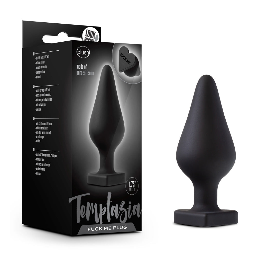 Temptasia Black Butt Plug – Anal Sex Toy