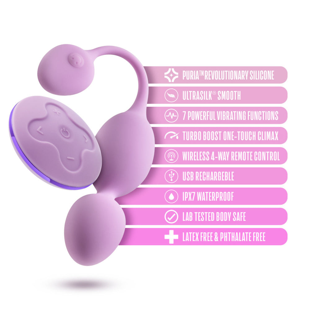 Wellness Raine Vibrating Kegel Ball – Lilac Pelvic Floor Exerciser