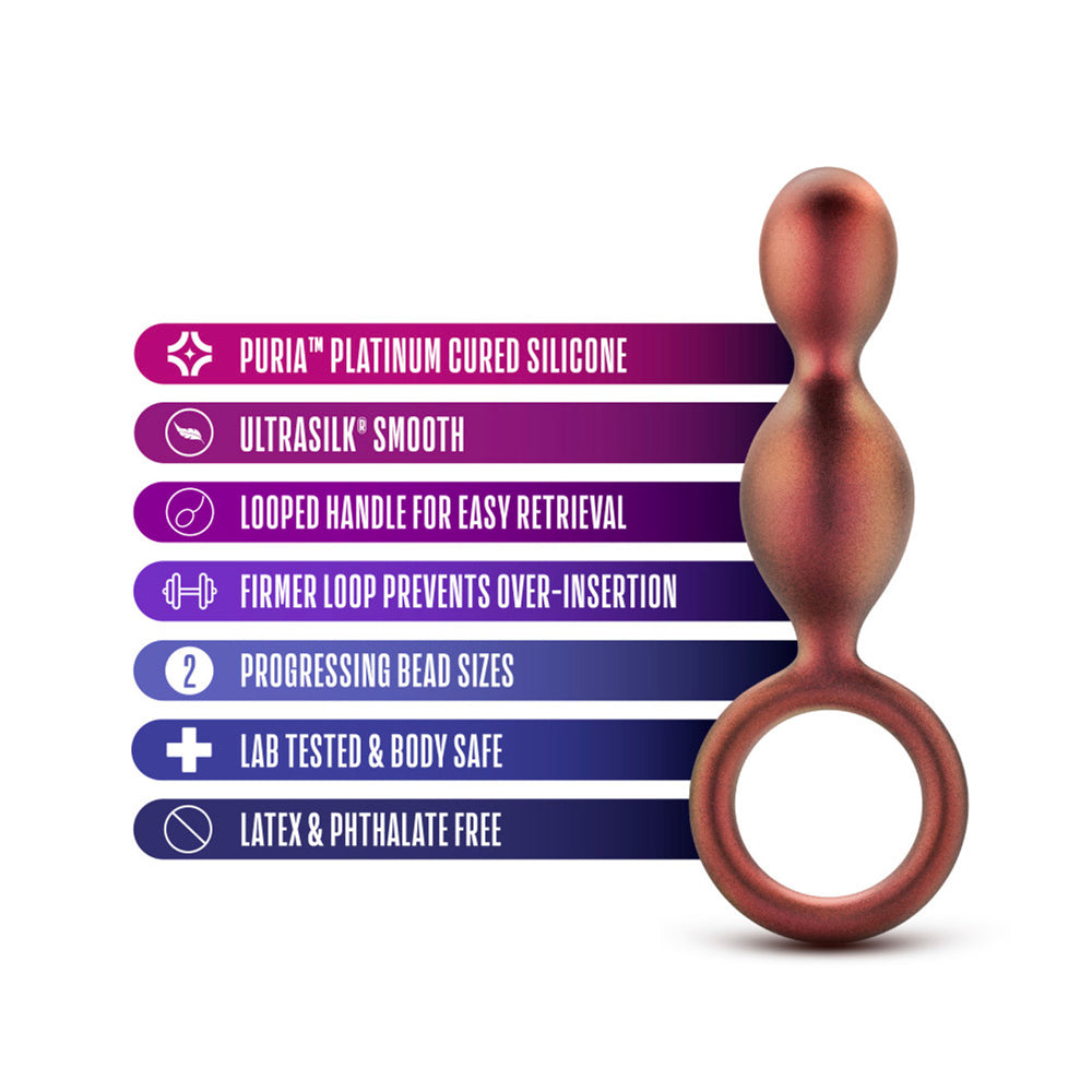 Copper Anal Plug – Matrix Duo Loop