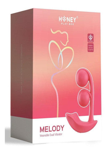 Melody Pressure Sensing App-Controlled Silicone Twin Balls Clit & G-Spot Vibrator