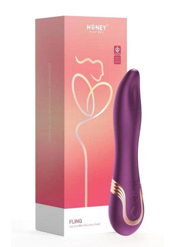 Fling Tongue-like Oral Licking Rechargeable Silicone Vibrator - Realistic Sensations & Intense Clitoral Stimulation