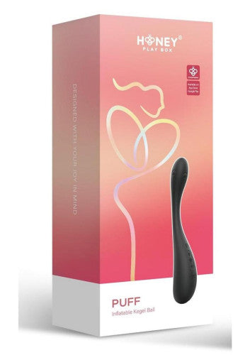 Puff App-Control Inflatable Rechargeable Silicone Kegel Ball - Customizable Intensity & Enhanced Pleasure