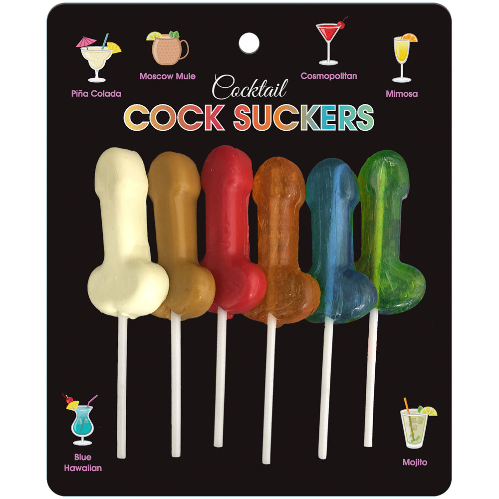 Cocktail Sucker Lollipops – Assorted Flavors for Drinks, Garnishes & Party Favors