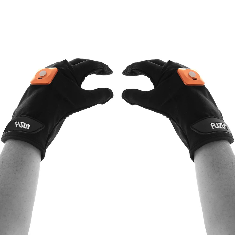 Fuzu Vibrating Massage Gloves L&R Medium