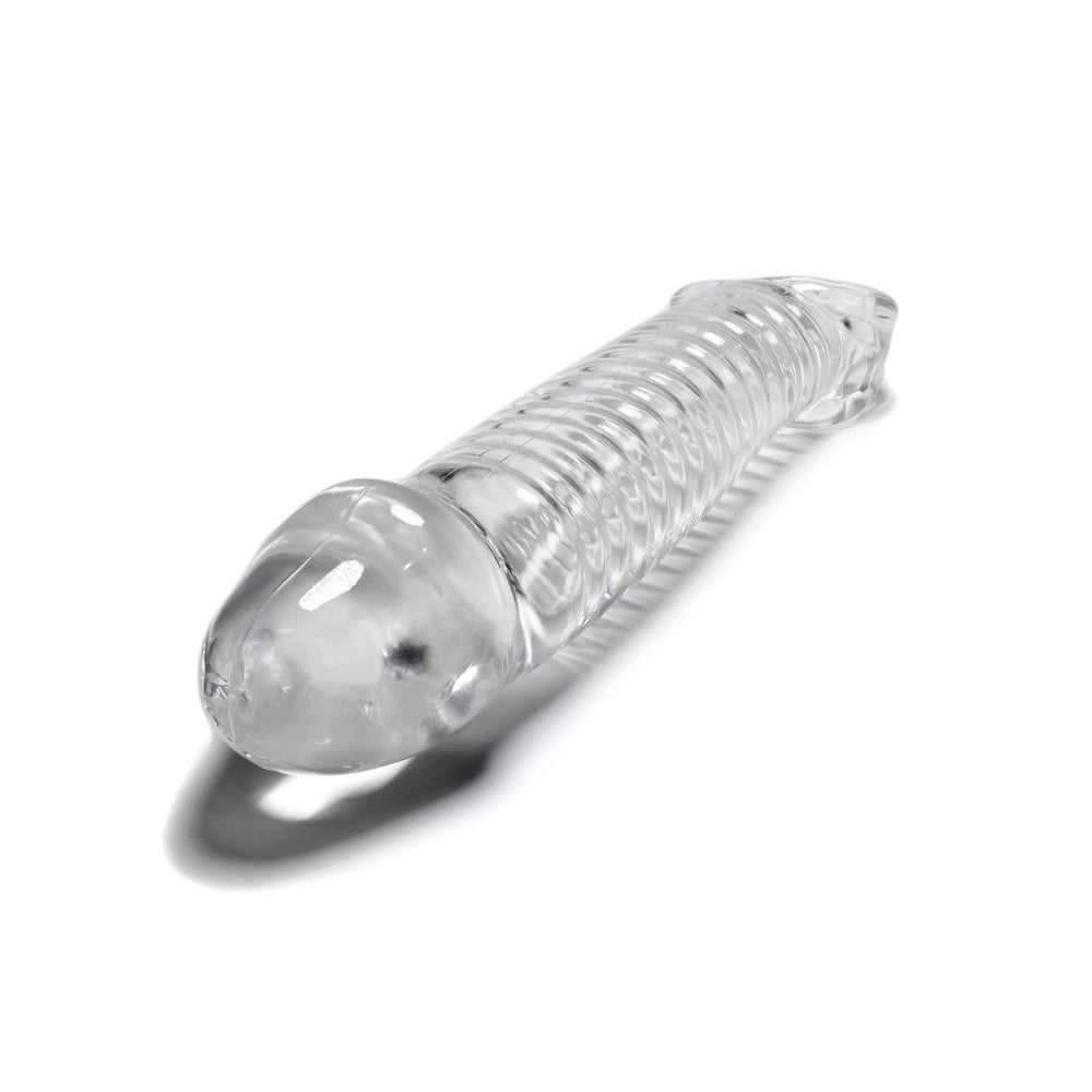 Muscle Cocksheath Clear – Transparent Silicone Penis Sheath for Enhanced Performance