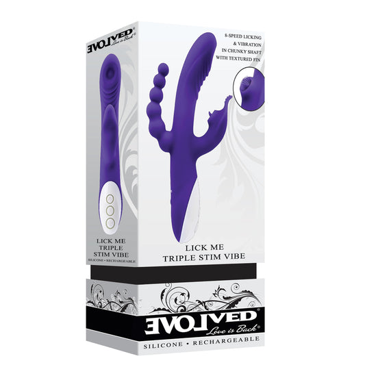 Clit Licking Triple Stim Vibe