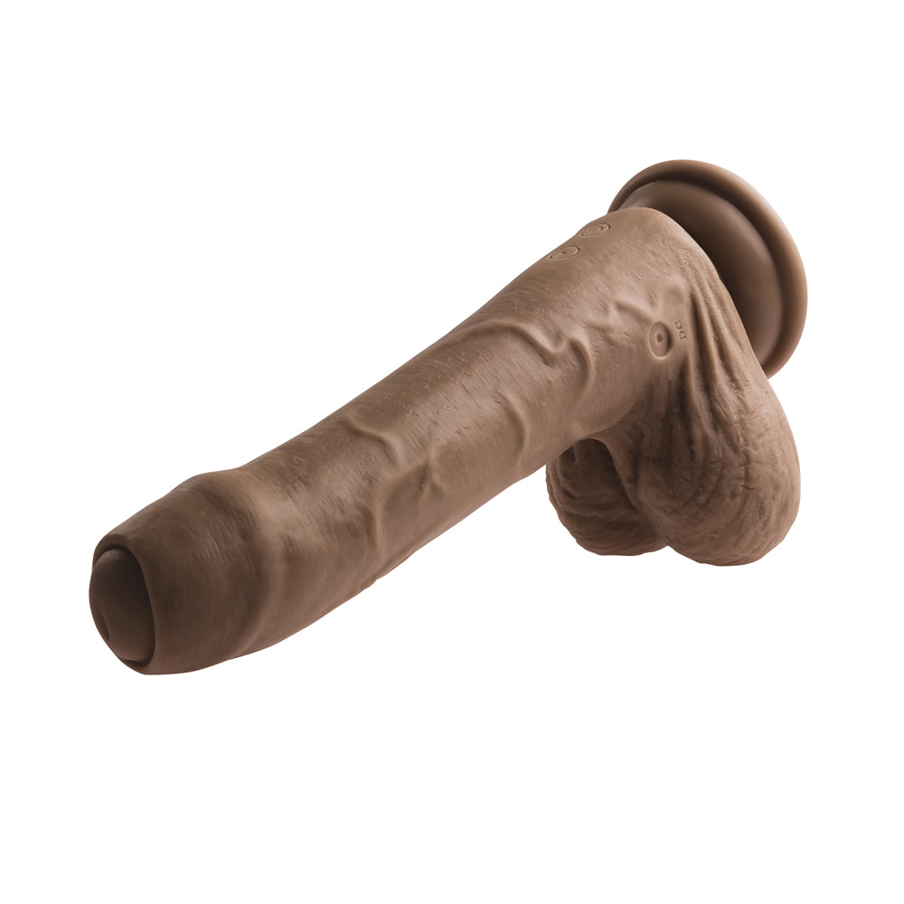 Peek A Boo Vibrating Dildo Dark
