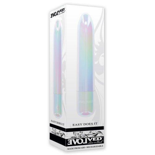 Easy Does It Bullet – Pearly Iridescent Mini Vibrator with Powerful Vibrations