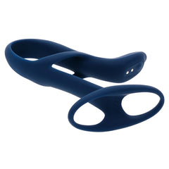 Big Time Rechargeable Silicone Vibrating Penis Extension – Enhances Size and Sensation