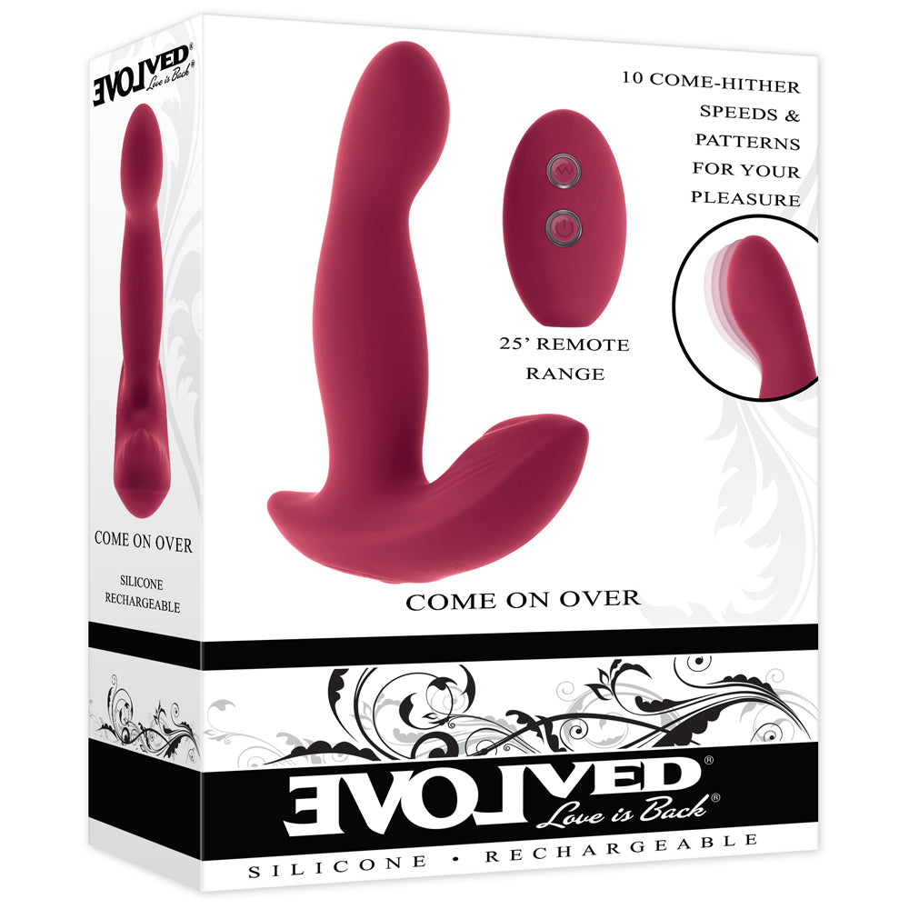Come On Over – Compact Rechargeable Vibrator for Discreet Pleasure
