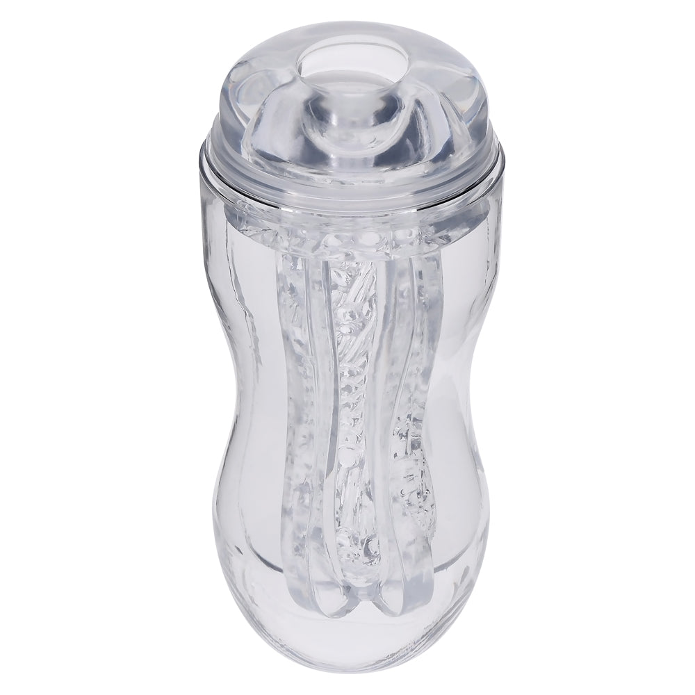 Stroke of Luck Stroker – Textured Male Masturbator Sleeve for Enhanced Sensation