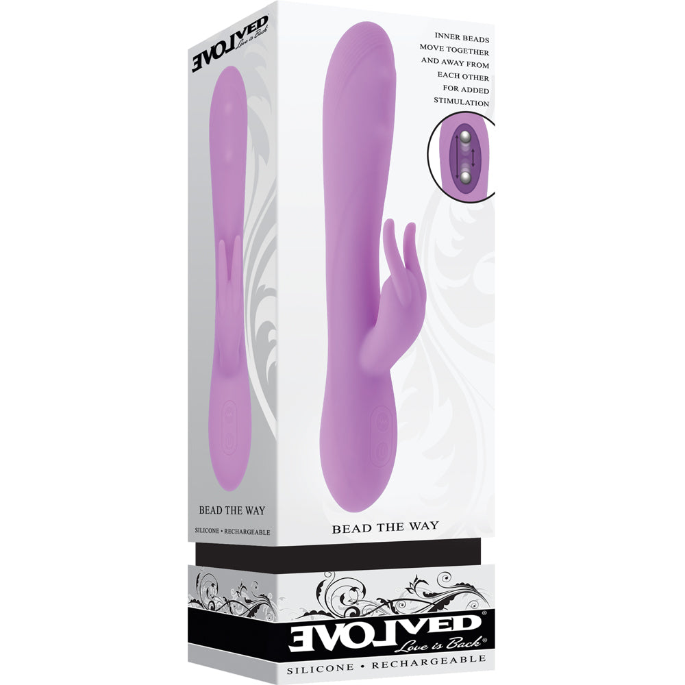 Bead the Way Vibrating Beaded Anal Massager – Curved Silicone Toy for Enhanced Pleasure