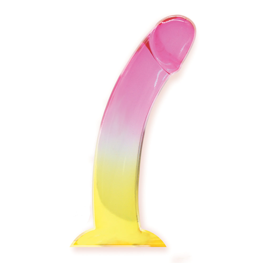 Shades 8.25" Smoothie Tpr Pink And Yellow