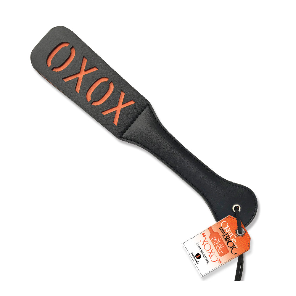 The 9's Orange Is The New Black Slap Paddle XOXO